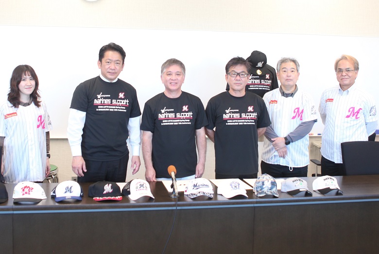 もうすぐ千葉ロッテのキャンプ ISHIGAKI26ファンクラブが記者