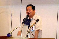 中川自民党幹事長が時局講演会