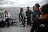 潜水事故対策訓練