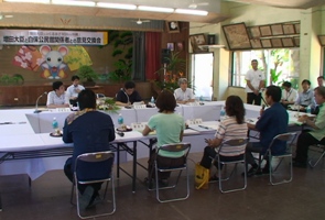 増田大臣が白保でくるまざ