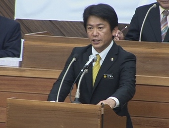 新市長の施政方針演説