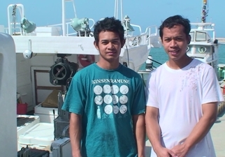 クロマグロ（ホンマグロ）漁に20歳の外国人助っ人