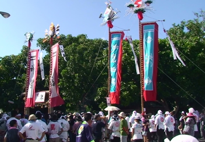 四カ字豊年祭盛況