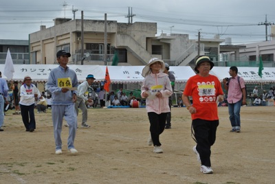 長寿の証明　老人スポーツ大会