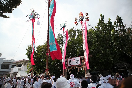 四か字豊年祭盛況