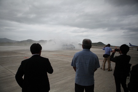 石垣航空基地竣工披露