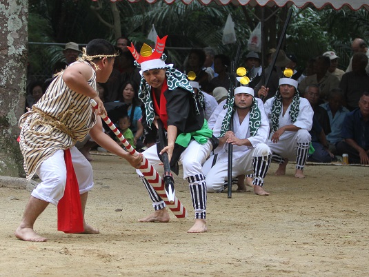 川平で結願祭