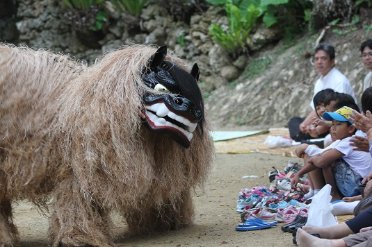 ご存知５００年前の獅子頭