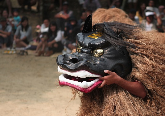 ご存知５００年前の獅子頭