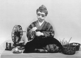 高那弘子の粘土人形
