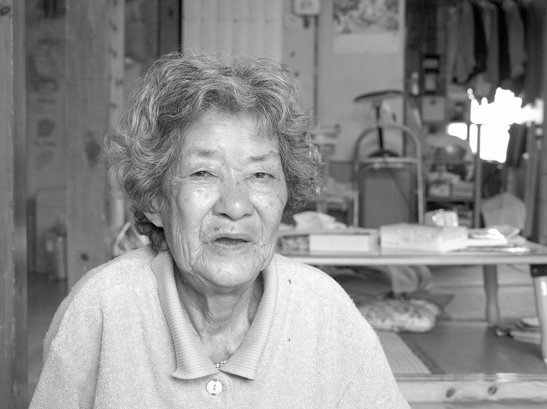 宮良 文さん　　大浜在住　　昭和3年5月3日生まれ　満80歳