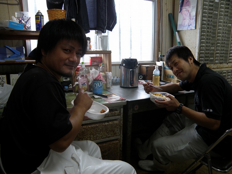 八重山漁協の昼ごはん