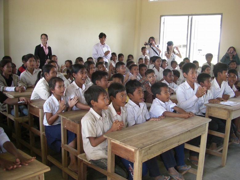 カンボジアに学校を建てよう！