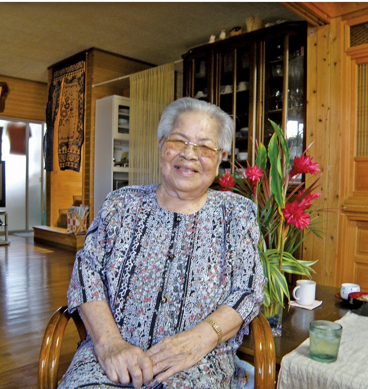 176　川満 芳子さん　大正11年2月24日生まれ　満90歳