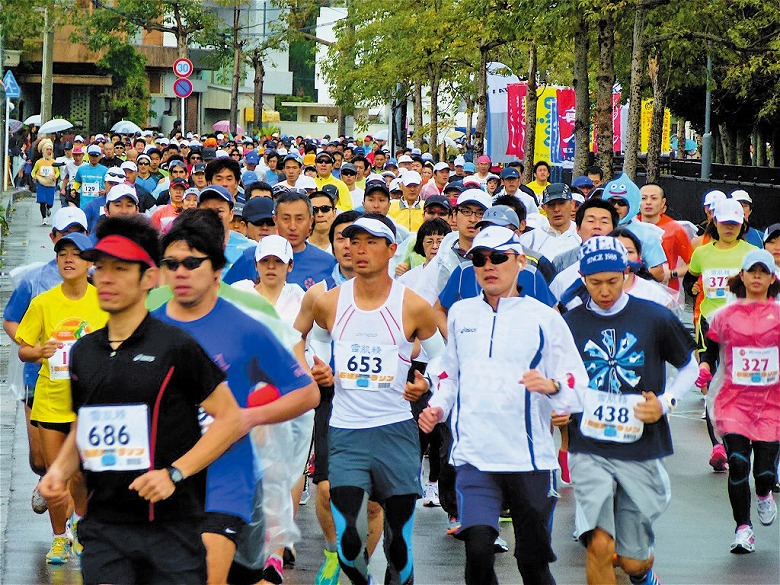 石垣島マラソンに過去最多の3928人が出場